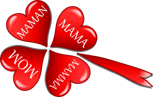 Muttertag-mothersday_Hearth_003_Four_Red_Mom_Clover